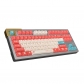 Play House 104+26 Full PBT Dye Sublimation Keycaps Set Cherry Profile for Cherry MX Mechanical Gaming Keyboard